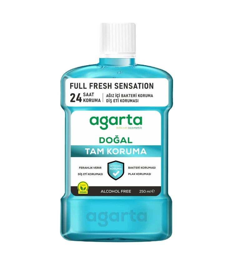 Agarta Doğal Ağız Bakım Suyu 250 ml Tam Koruma