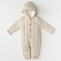 Andywawa AC24336 Knitwear Triko Bebe Kozmonot Beige Melange