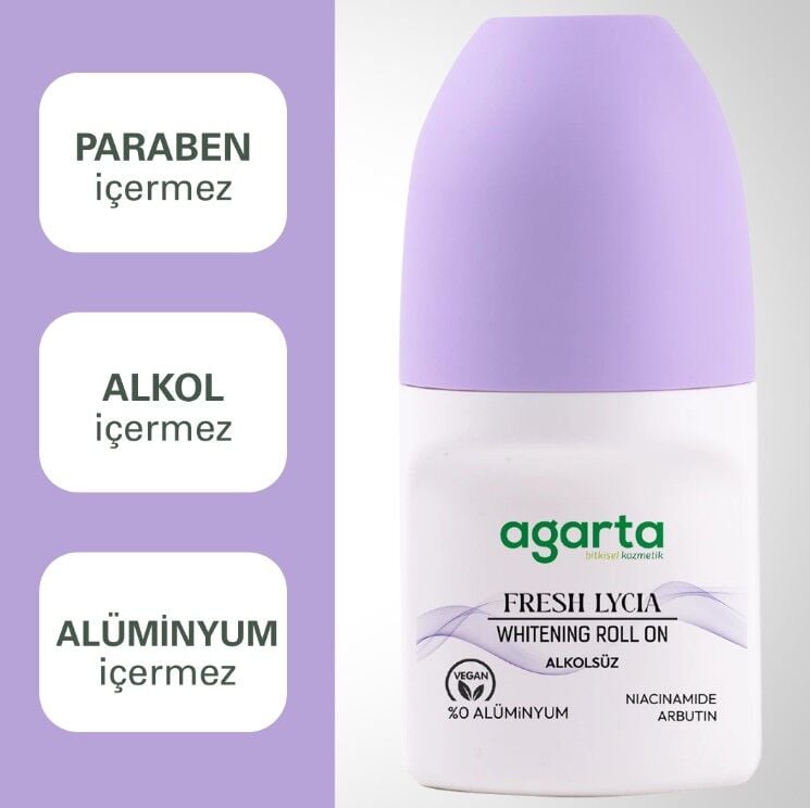 Agarta Doğal Roll-On Fresh Lycia 50 ml
