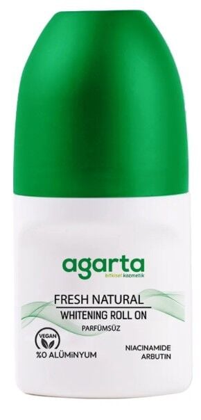 Agarta Doğal Roll-On Fresh Natural 50 ml