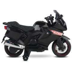 Babyhope 438A XMX-316 Ledli Akülü Motor 12 Volt Siyah