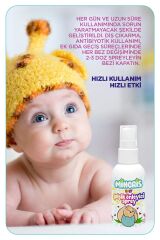 Minoris Baby Organik Pişik Önleyici Sprey 100 ml