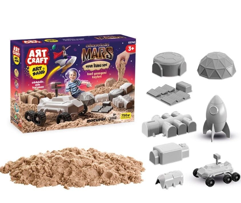 Art Craft Görevimiz MArs Kum Seti 03743