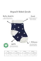 Bistyle 3'Lü Penye Cute Stars Soket Çorap 10115 Lacivert