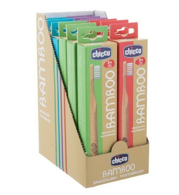 Chicco Bamboo Diş Fırçası 3+ Yaş