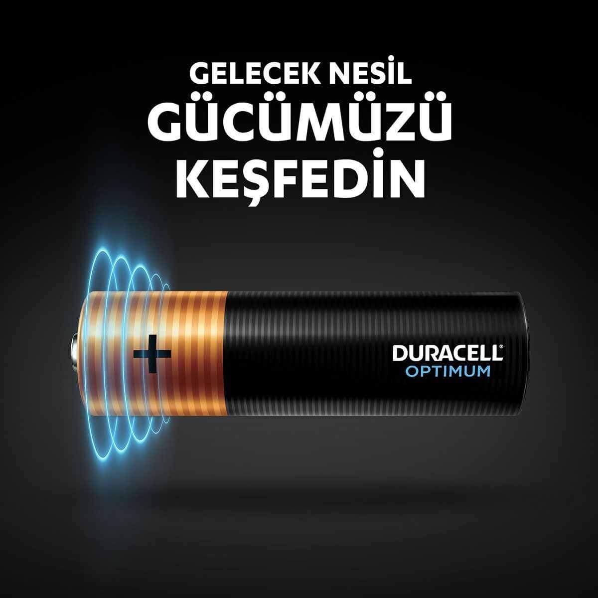 Duracell 6Lı Optimum AA Kalem Pil