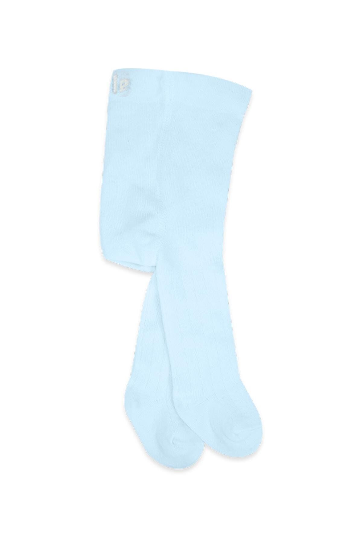 Bistyle Derby Basic Tekli Penye Külotlu Çorap BS50102B Mavi