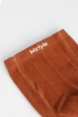Bistyle Derby Mix Tekli Penye Külotlu Çorap BS50102M Kiremit
