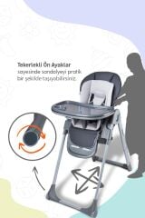 Baby Care BC511 Flex Plus Mama Sandalyesi Gri