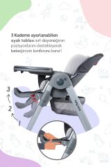 Baby Care BC511 Flex Plus Mama Sandalyesi Gri