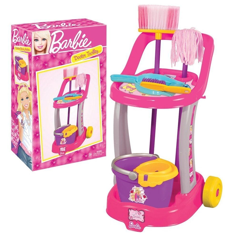 Dede Barbie Temizlik Arabası 01970