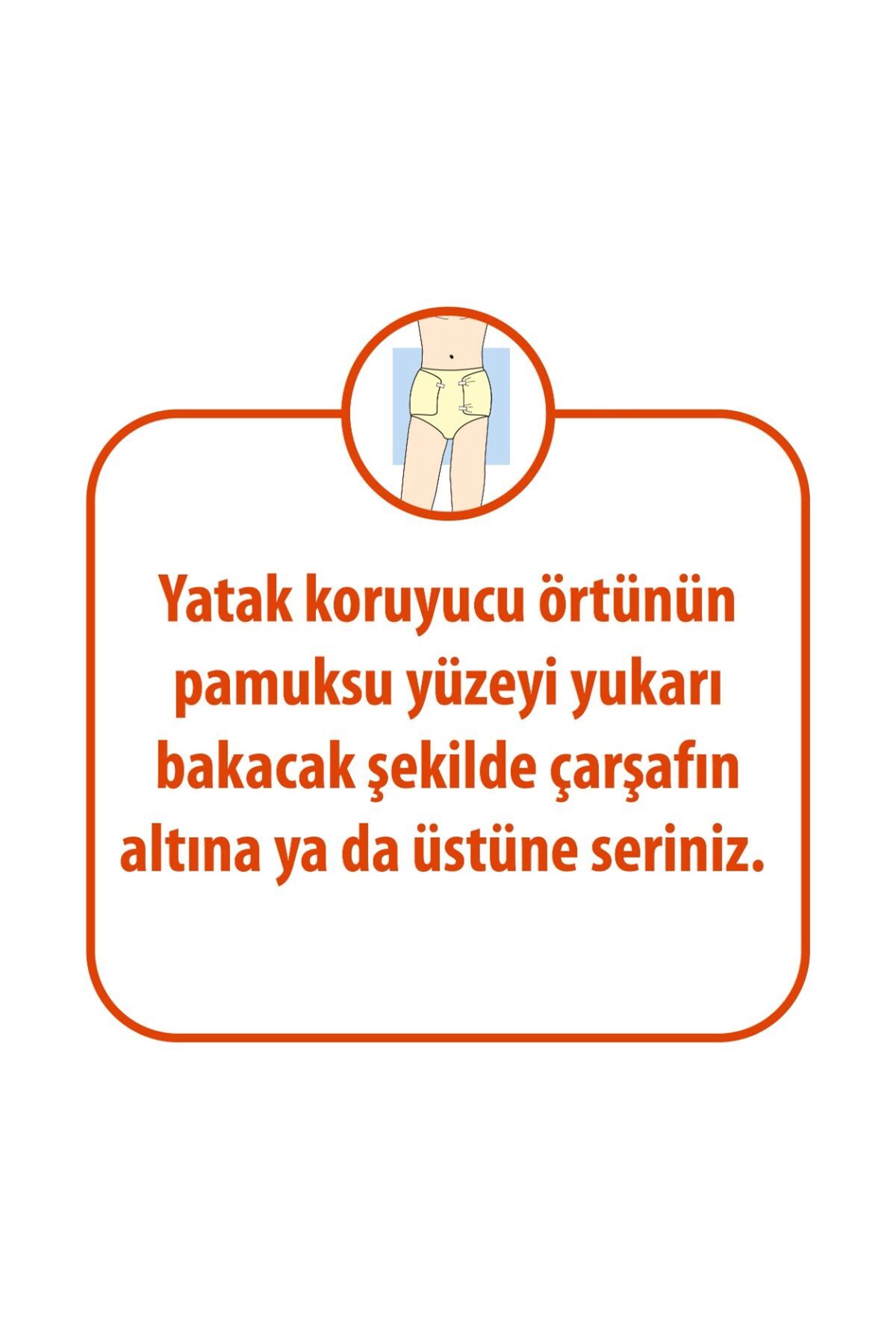 Freshlife Yatak Koruyucu Örtü 60x90 10 Adet