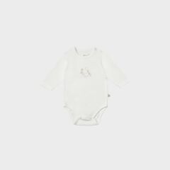 Bibaby Biorganic Penguin Club Bebek Body 56003 Ekru Gri
